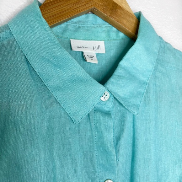 J. Jill • Long Sleeve Linen Tunic - Picture 5 of 7